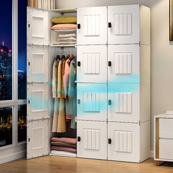 "Spacious 2-door Wardrobe"