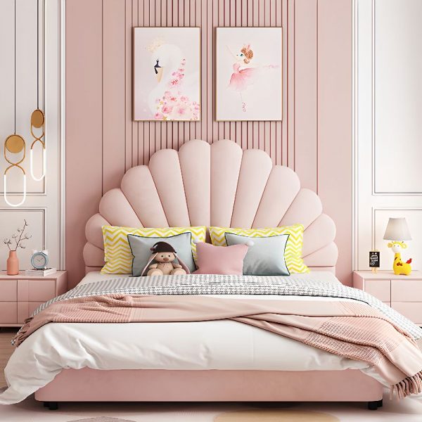 "Vintage Corner Bookshelf"